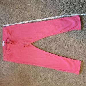 Hot pink Express Low-Rise Jeans